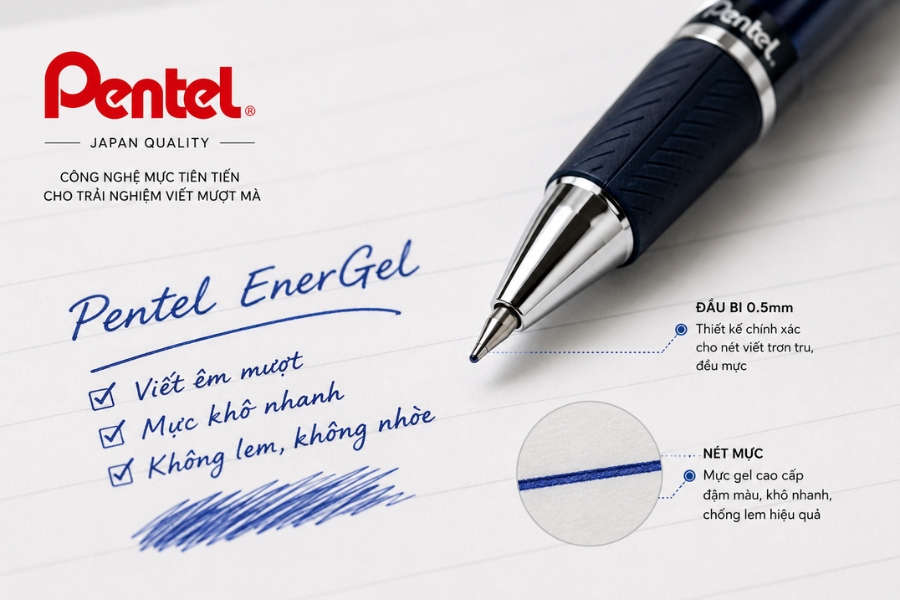Công nghệ mực Pentel