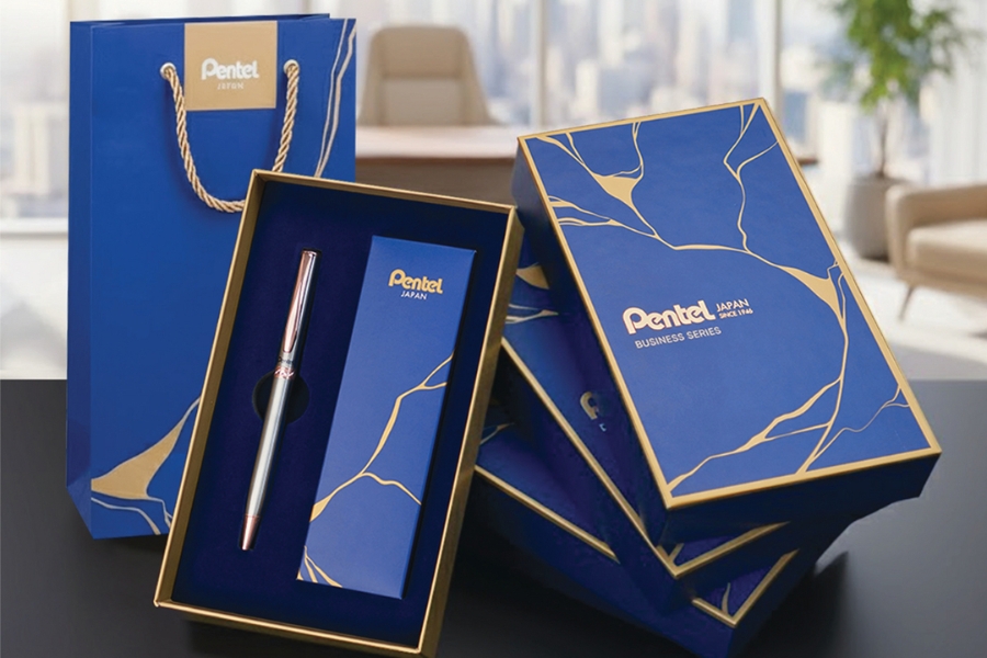 Giftset bút Pentel